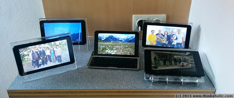 how to build a digital photo frame with wifi and dropbox using an android tablet for 40 dollars