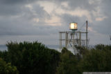 the modern, solar light beacon at cape otway