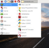 programming - raspberry pi: raspbian jessie start menu screenshots