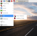 help - raspberry pi: raspbian jessie start menu screenshots