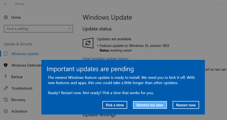 can i stop windows 10 updating automatically