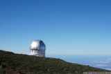 the gran telescopio canarias, at roque de los muchachos, la palma, canary islands