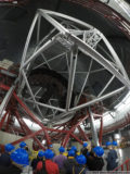 inside the gran telescopio canarias