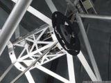 the secondary mirror - a hyperbolid beryllium mirro with aluminium coating - at gran telescopio canarias